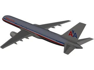 Boeing 737 3D Model preview