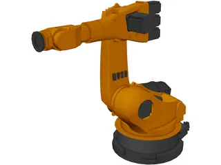Kuka KR100-140 Robot 3D Model preview