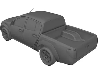 Mitsubishi L 200 3D Model preview