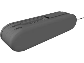 Swiss Army Knife 3D Model preview