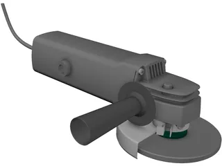 Grinding Machine 3D Model preview