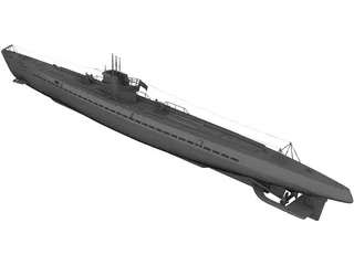 U20 Boat 3D Model preview