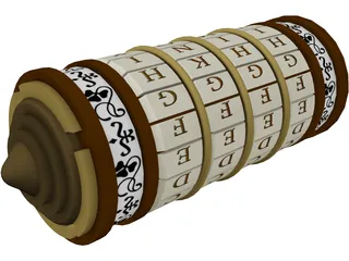 Cryptex 3D Model preview