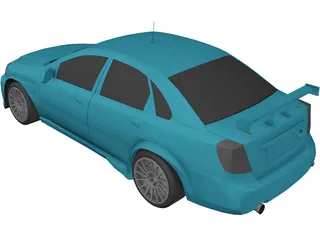 Chevrolet Lacetti WTCC 3D Model preview