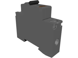 Merlin Gerin C16-1P 24403 3D Model preview