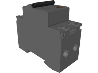 Merlin Gerin C40-2P 24341 3D Model preview