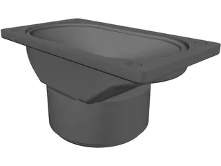 Speaker SW320 3D Model preview