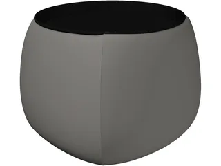 Low Table 3D Model preview