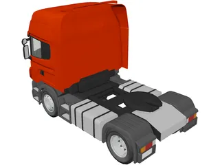 Scania P380 3D Model preview