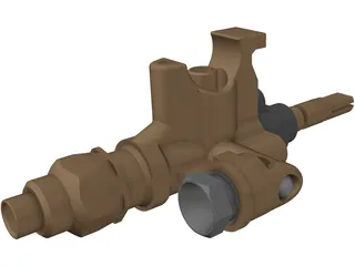 Thermo Couple 3D Model preview