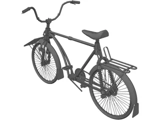 Bike 3D Model preview