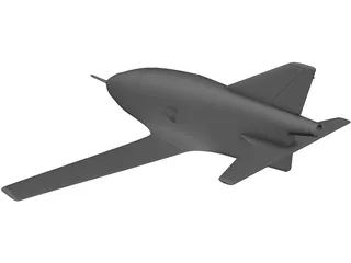 Bede BD-5J Micro Jet 3D Model preview