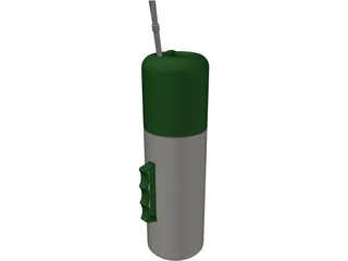Vacuum Bottle (Termo mate) 3D Model preview