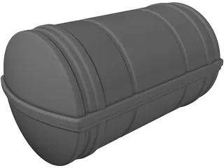 Liferaft 3D Model preview