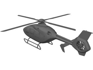 Eurocopter EC-135 3D Model preview