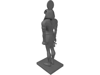 Horus 3D Model preview