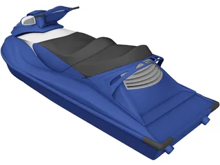 Jet Ski 3D Model preview