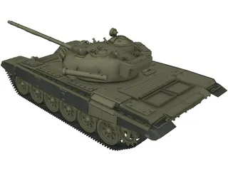 T-72 Ural 3D Model preview