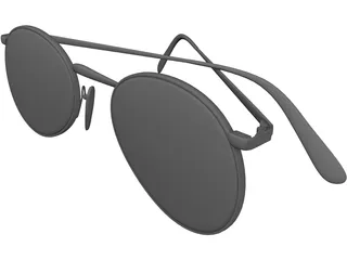 Glasses 3D Model preview