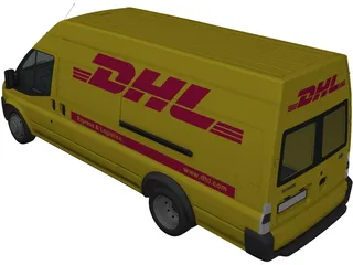 Ford Transit Jumbo 3D Model preview