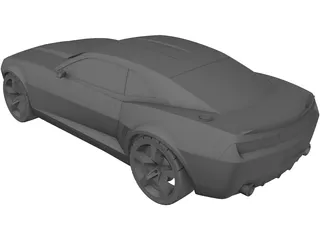 Chevrolet Camaro (2010) 3D Model preview
