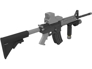 Colt M4 3D Model preview