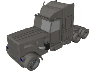 Truck 3D Model preview