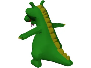 Dragon 3D Model preview