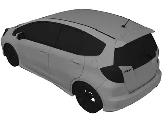 Honda Fit [Jazz] 3D Model preview