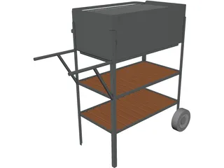 Grill 3D Model preview