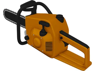 Chainsaw 3D Model preview