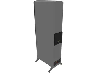 Klipsch KSP-400 Tower Speaker 3D Model preview