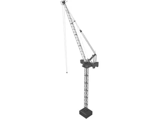 Crane 3D Model preview
