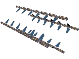 Babylon 5 Jump Gate 3D Model preview