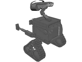 WALL-E 3D Model preview