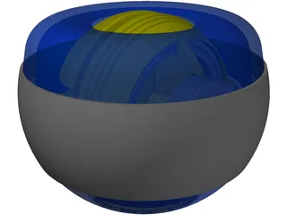 Gyroscope 3D Model preview