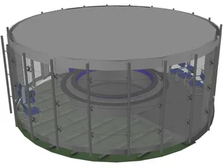Council Chamber 3D Model preview