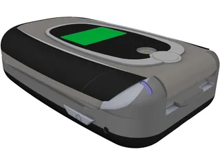 LG Celular Mobile Phone 3D Model preview