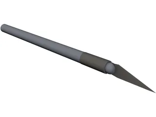 Xacto Knife 3D Model preview