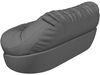 Serralunga Sofa 3D Model preview
