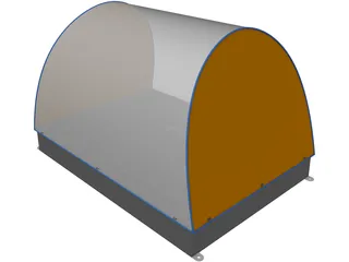 Hose Reels Pallet 3D Model preview