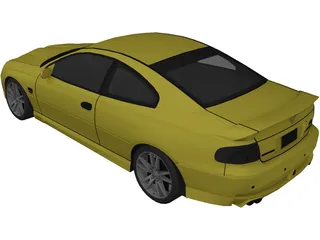 Opel/Vauxhall Monaro VXR V8 3D Model preview