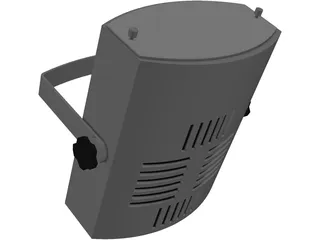 Projector Exhibition Light 3D Model preview