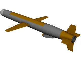 BGM-109 Tomahawk 3D Model preview