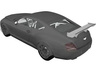 Bentley Continental (2004) 3D Model preview