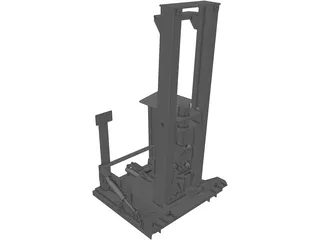 Mulhauser Muck Skip Tipper 3D Model preview