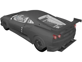 Ferrari F430 GT (2008) 3D Model preview