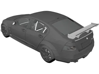 Holden HSV (2009) 3D Model preview