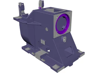 Engine Support 3D Model preview