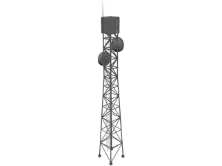 Antenna 3D Model preview